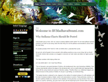 Tablet Screenshot of bvmadhavaswami.com